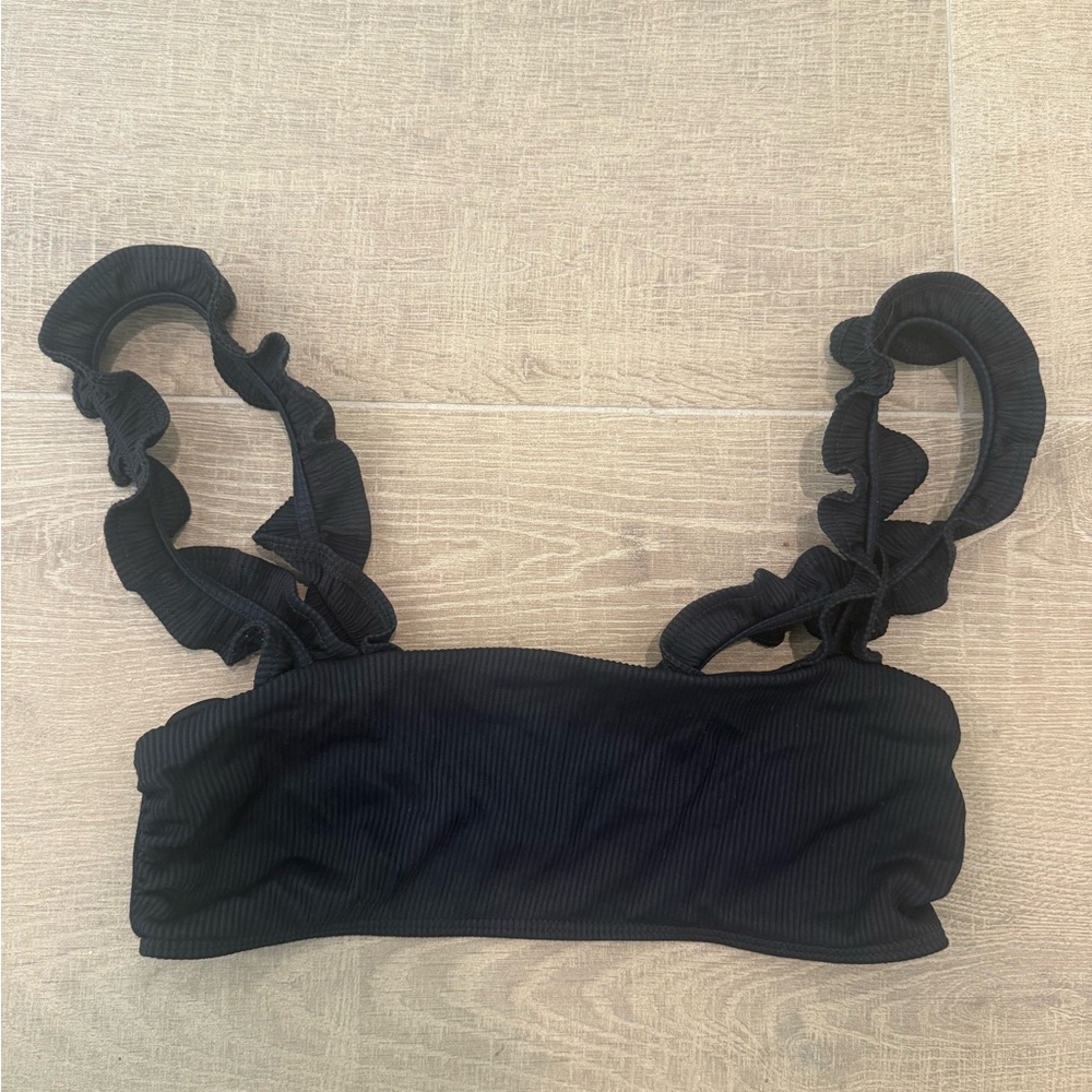 Beach Riot Ruffled Madeline Bikini Top - Picture 3 of 5